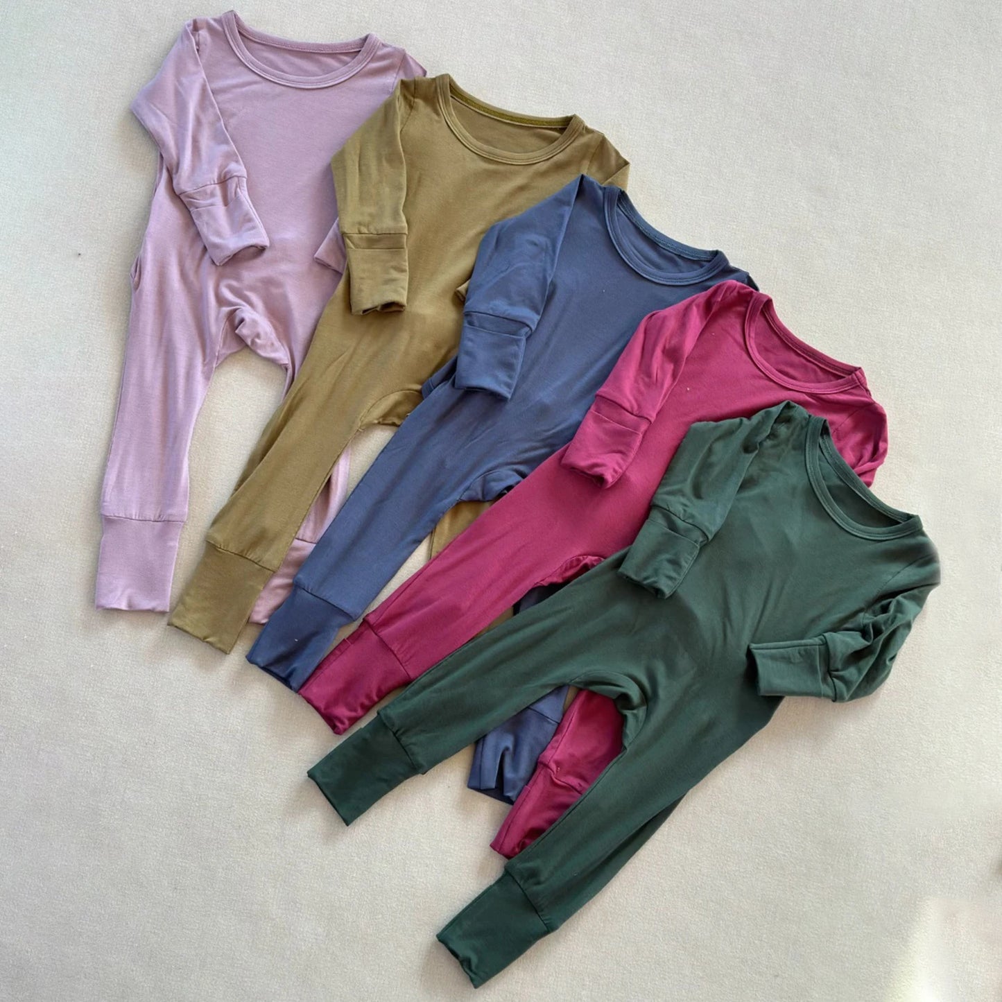 2026 Spring/summer Baby Bamboo Fiber Jumpsuit Baby Long Sleeved Jumpsuit Newborn Pajamas Home Clothe Baby Bodysuit
