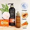 OEM ODM Double-glutathione Organic Vitamin c Whitening Body Lotion Face Cream Gluta Serum Skin Care Set
