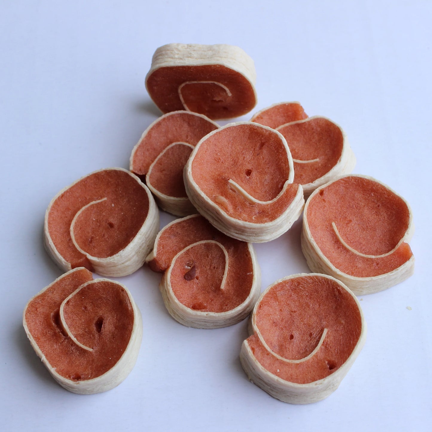Organic Chicken Fish Ring Dog Treats Natural Grain-Free Skin & Coat Health HACCP Certified No Artificial Colors Dog Snacks