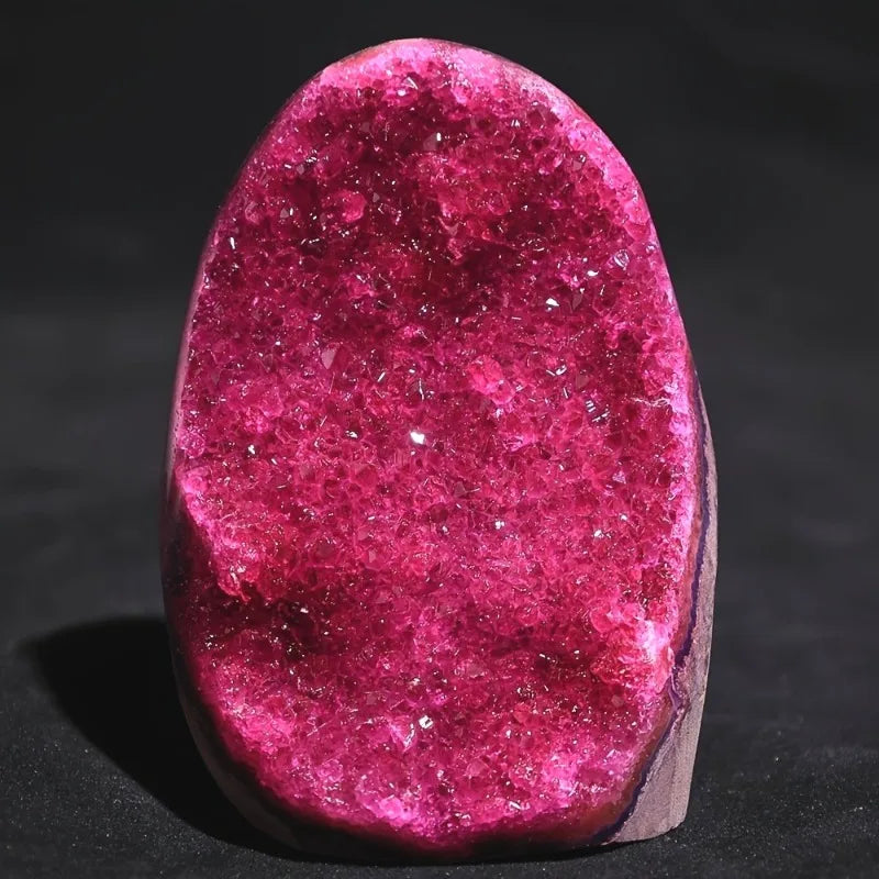 500-600g  Natural Rose Quartz Angels Miraculous Healing Crystal Rocks  Fairy Love Crafts Pink Geode Quartz Cluster
