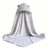 High Quality Organic Bamboo Hooded Baby Towel Animal Print 90x90 cm Super Soft Comfortable Antimicrobial Bathroom Bedroom