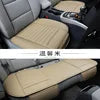 Four Seasons General Danipi 3-Piece Leather Seat Cushion Bamboo Charcoal Small Car Products Without Backrest