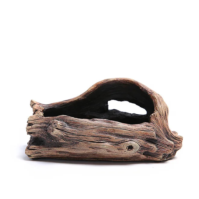 Dropship Succulent Planter Driftwood Stump Tree Root Natural Shape Vintage Concrete Cement Cactus Plant Pots