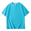 Unisex Oversized Drop-Shoulder T-Shirt High Quality 100% Cotton Bamboo Fiber Custom Logo Printing Gym Working Cloth Knitted