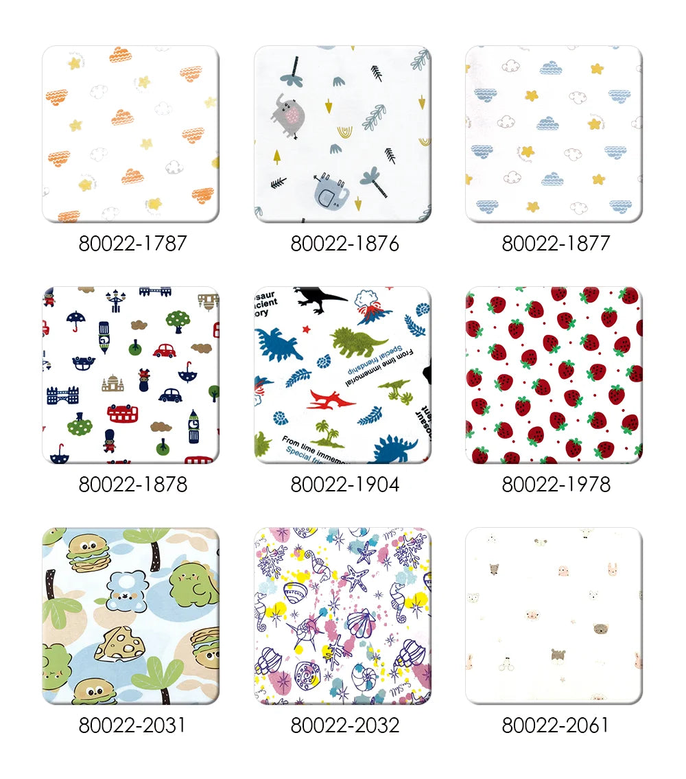 Langka Baby Organic Cotton Knit Anti Bacterial Fabric Online for Dress Interlock Gots Certified Fabrics 100% Print Manufacture