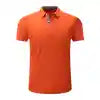 High Quality Wholesale Men's for Polo T-Shirt Cotton/Bamboo Fiber Yarn Dyed 190 Grams Worsted Fabric