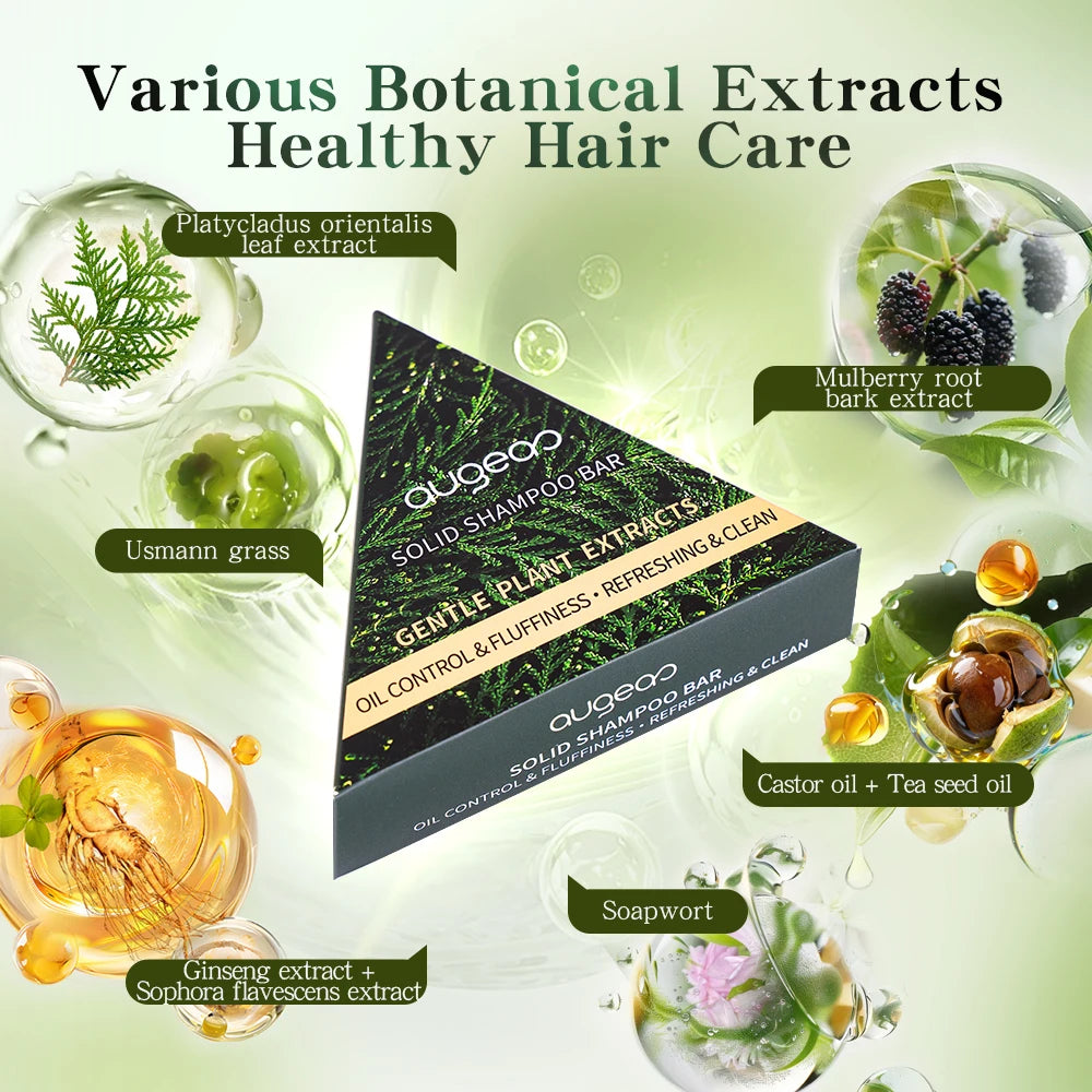 Hair Care Set Professional Organic Collagen Herbal Hair Shampoo Soap