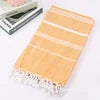 Wholesale 100% Cotton Microfiber Soft Antimicrobial Beach Towel Natural Organic Sand Free Quick Dry Knit Adult Turkish Style