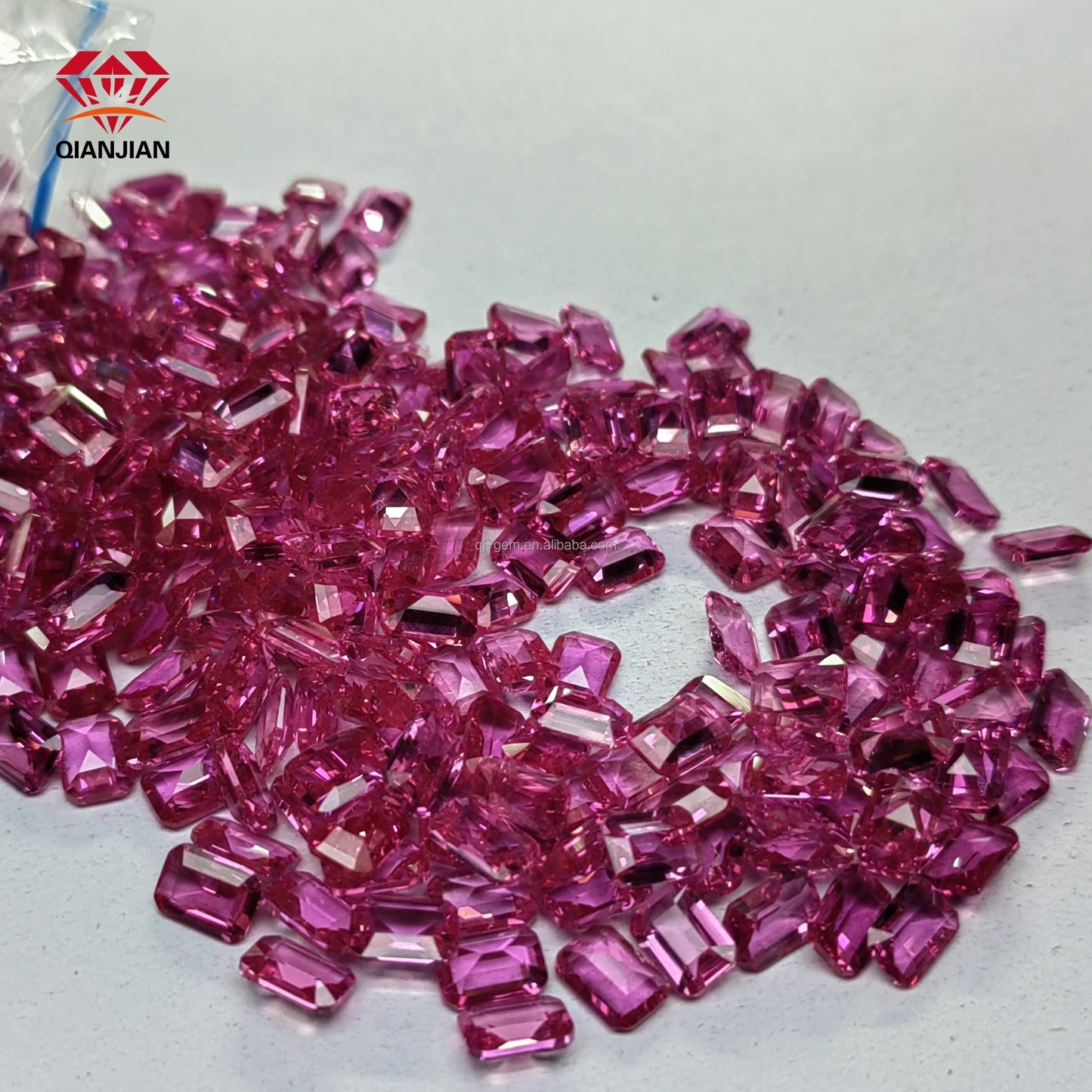 High Quality  Best Selling 4-5mm Synthetic/ Natural  Lab Created Ruby Cabochon Stone