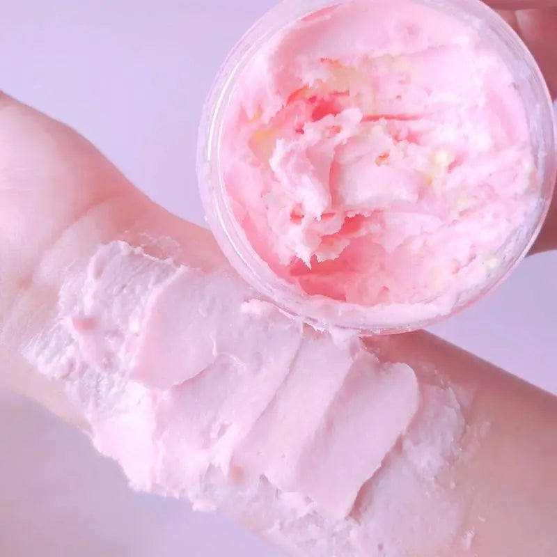 Organic Vegan Natural Whitening Moisturizing Nourishing Hydrating Body Butter Cream for All Skin Types 150ml