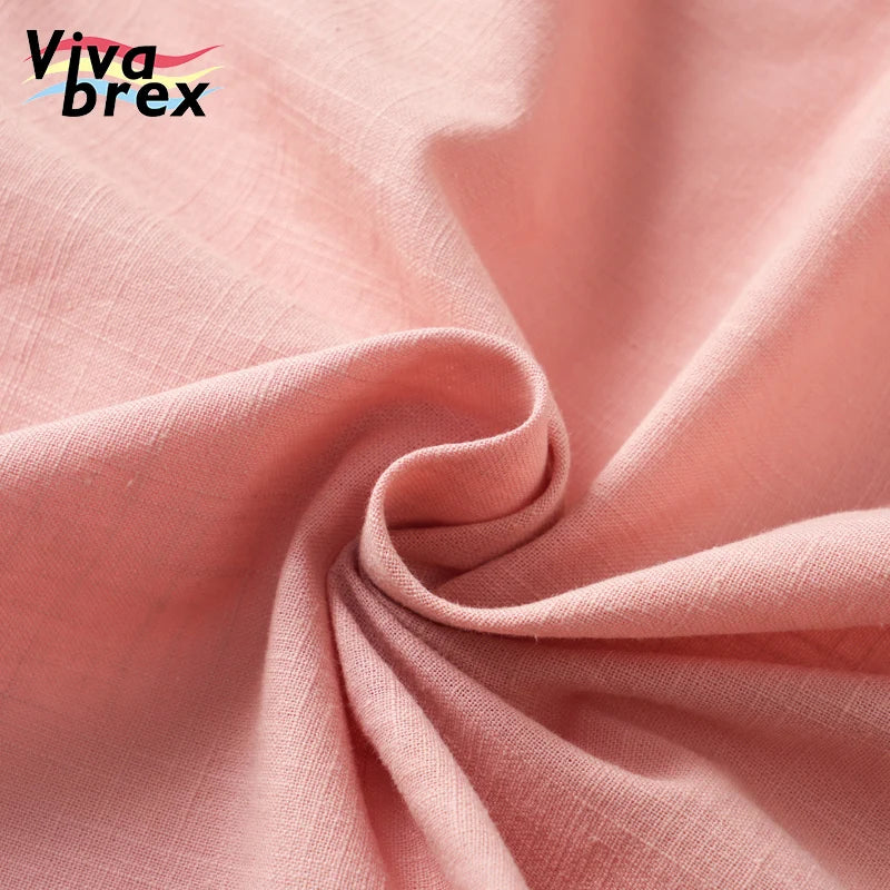 Fast Delivery Bamboo-textured Imitation Linen Washed Crepe Fabric 100% Cotton Fabric Pure Cotton Organic Fabric for Shirt Coat