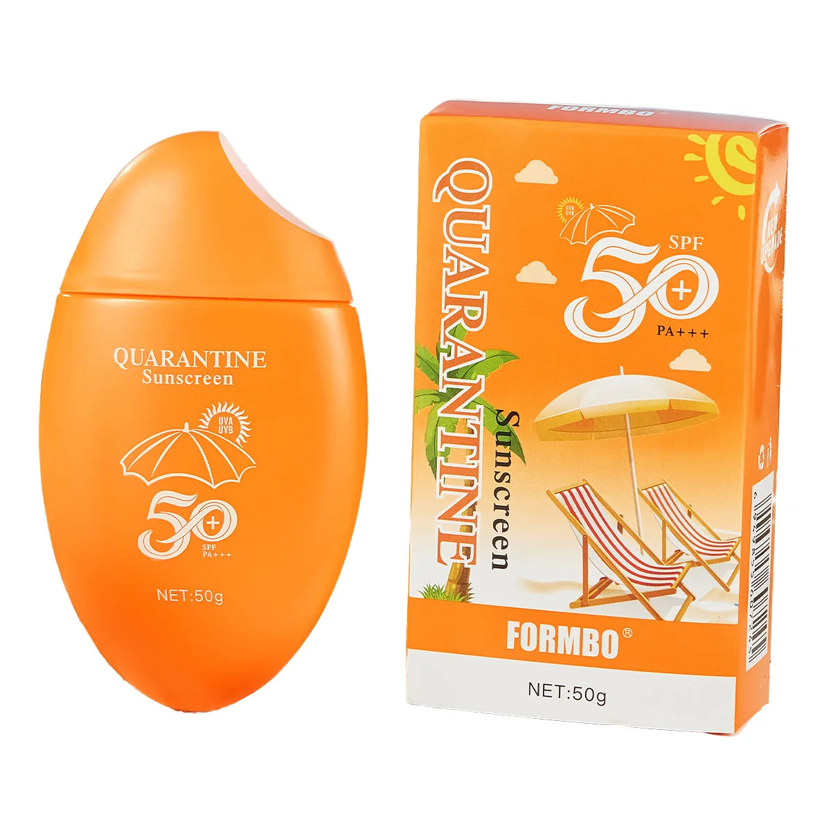Cross-border Fangbao FORMBO Organic Genuine Long-lasting Facial Milk SPF50 PA+++ UV Isolation Face Cream Cosmetic Factory Trade