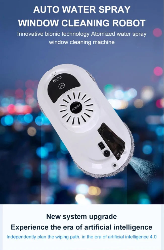 best glass spray water window robot vacuum cleaner