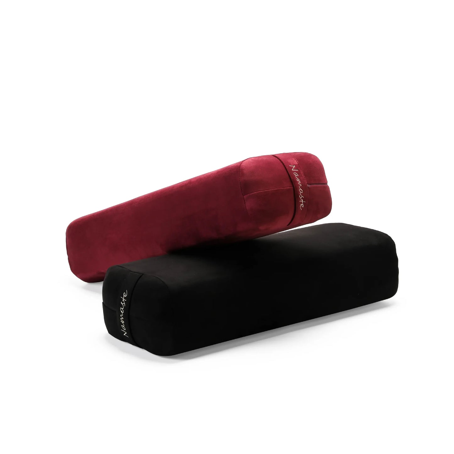 Wholesale Colorful Polyester Organic Yoga Pillow Bolster Cushions Filled with Sponge
