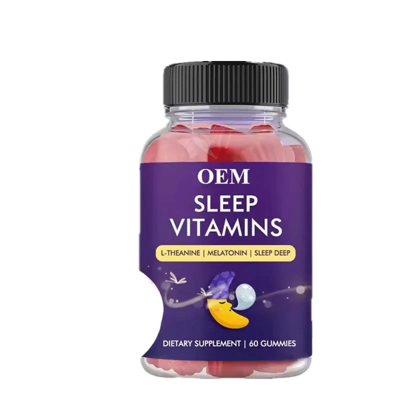 Organic Vegan Sleep Support Gummies  Sugar Free, 60 Count