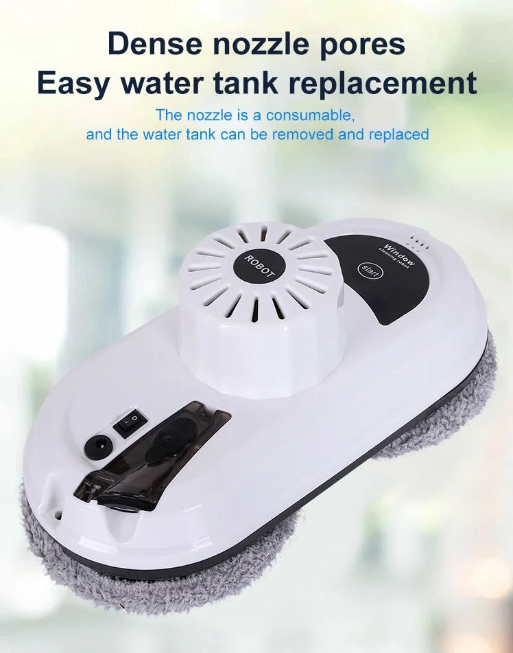 best glass spray water window robot vacuum cleaner