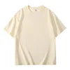 Unisex Oversized Drop-Shoulder T-Shirt High Quality 100% Cotton Bamboo Fiber Custom Logo Printing Gym Working Cloth Knitted