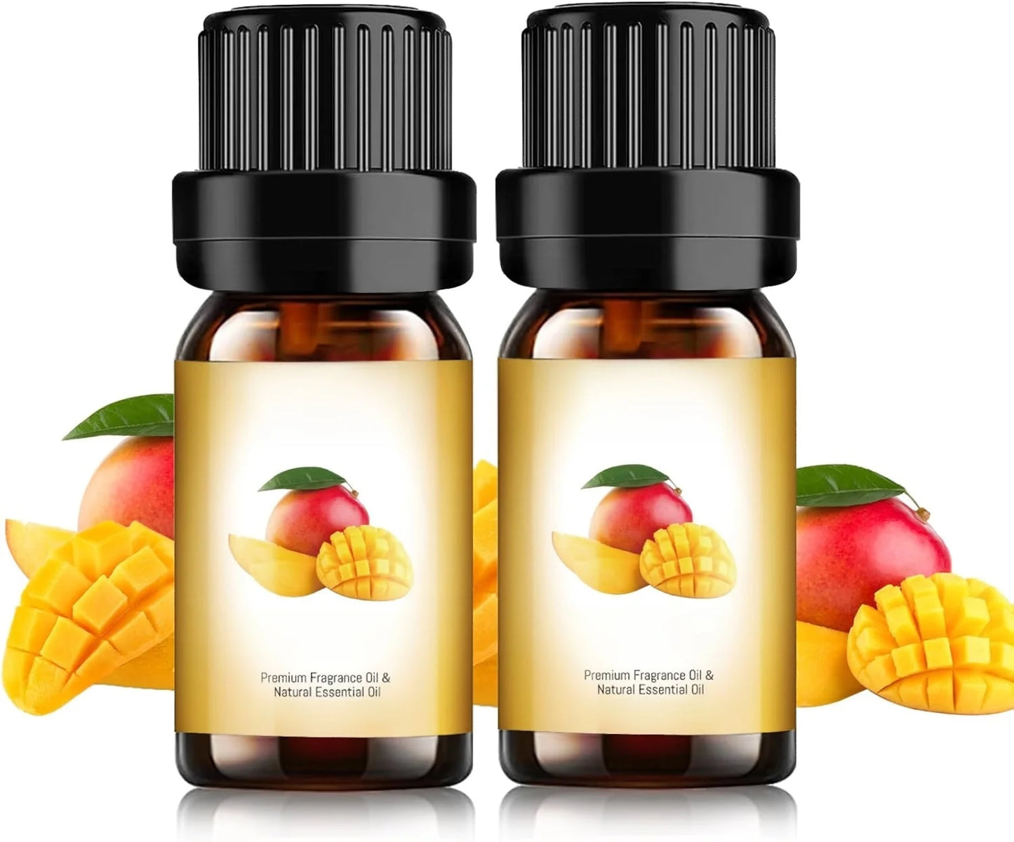 Wholesale Haichuan 30ml Natural Organic Steam Distilled Sweet Floral-scented Mango Seed Oil Lemon Essential Oil for All Skin