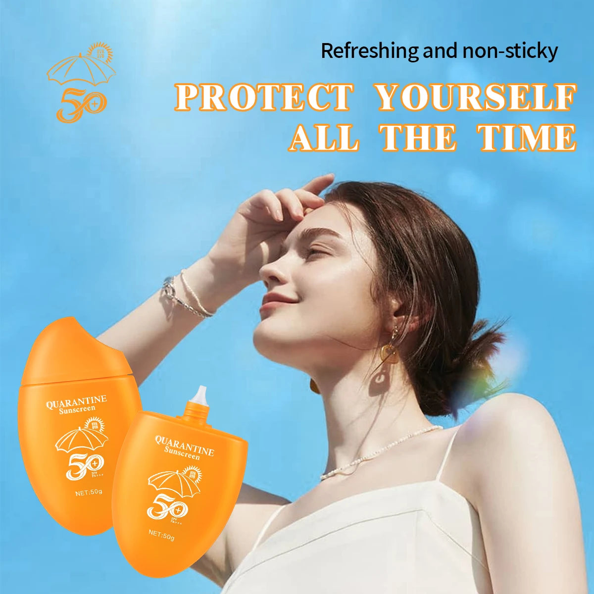 Cross-border Fangbao FORMBO Organic Genuine Long-lasting Facial Milk SPF50 PA+++ UV Isolation Face Cream Cosmetic Factory Trade