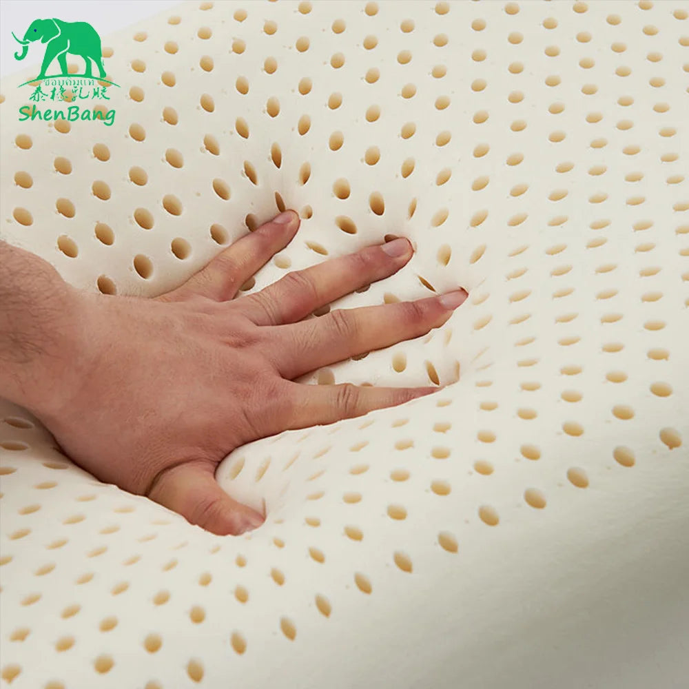 Head Contouring Protect Pressure Release Organic Baby Youths Natural Latex Pillow