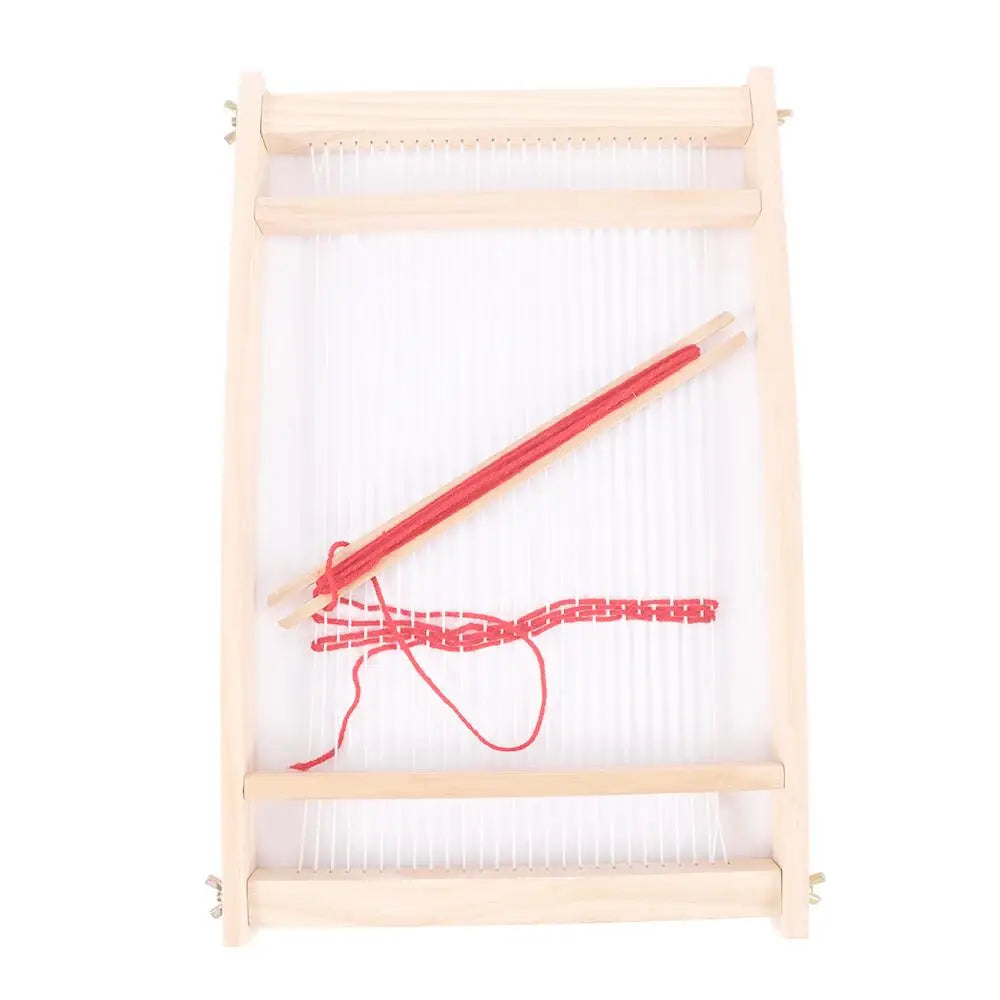 Wooden Durable For Children  Girl Craft Household DIY Knitted  Weaving Loom Knitting Machine Handcraft