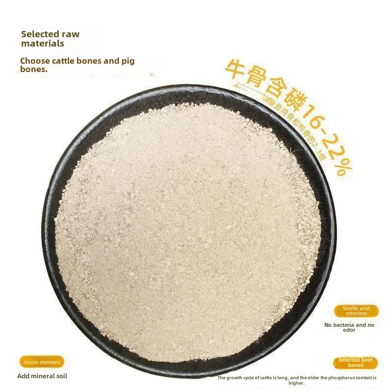 Organic Bone Powder Flower Essence Fatty Acid Salt-free Multiple Succulent Plant Gardening Organic Home Use Calcium Promotion