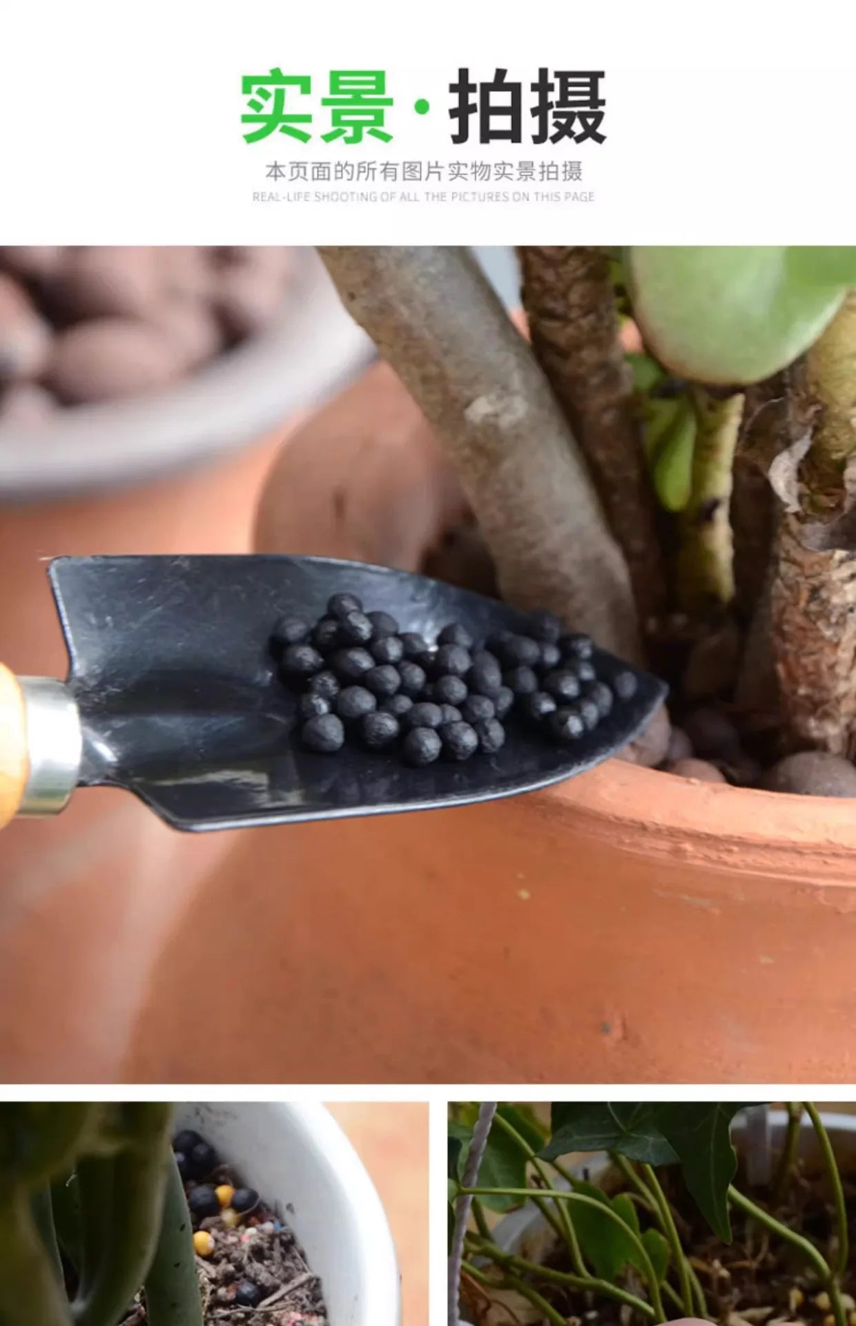 Organic fertilizer Flower fertilizer Flower balcony Indoor flower growing Vegetable potted slow release horticultural fertilizer