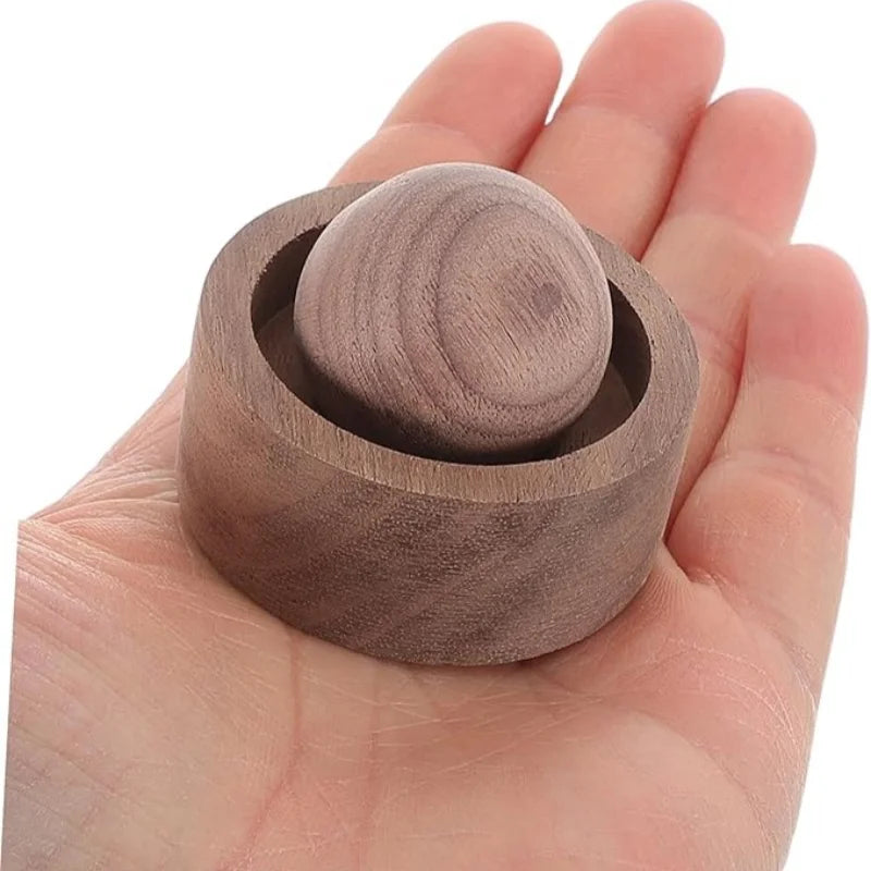 Wood Car Essential Oil Diffuser Wooden Aromatherapy Round Essential Oils Diffuser Set for Home Office Bedroom Car