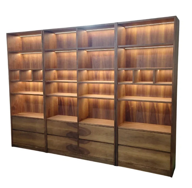 Wooden Bookshelf Design Living Room Book Shelf Library Storage Cabinet  Book Shelvese Bookshelf  Bookcase