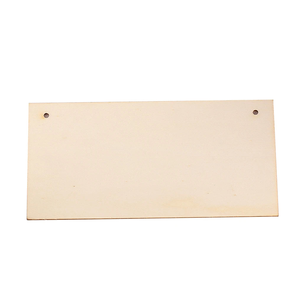 Wooden Notice Board Aesthetic Room Decor Home Wall Hanging Player Game Warning Sign Room Decoration DIY Friendship Pendant Gift