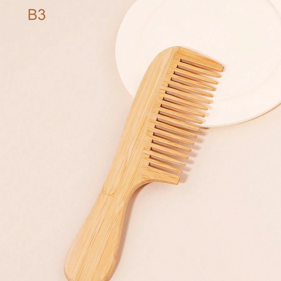 Bamboo comb, naturally anti-static