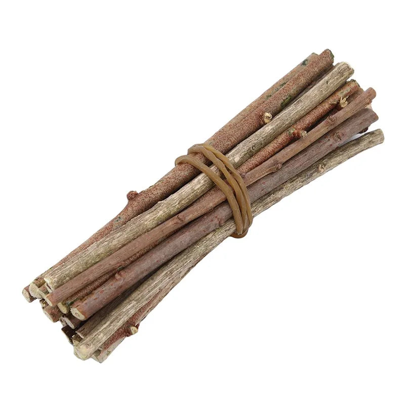 20/40/60PCS Wood Sticks for Crafts Wood Log Sticks Natural Mini Twigs Sticks for Photo Props DIY Crafts Home Decorations