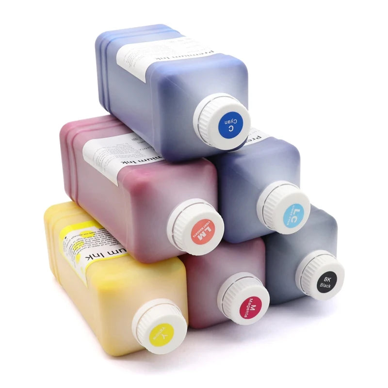 1000ML Eco-Solvent Ink compatible For 1000ML Eco-Solvent Ink For Epson/Roland/Mimaki/Mutoh 4720 I3200 Printhead Eco Solvent Ink