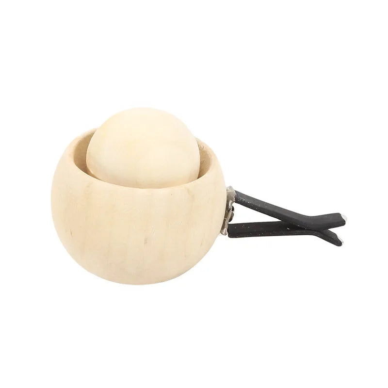 Wooden Car & Home Essential Oil Diffuser - Made Of Wood Natural Fragrance Diffuser Suitable For Bedroom Living Room Auto Decor