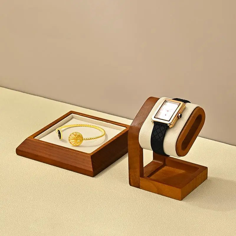 Wooden Watch Storage Racks, High-End Wristwatch Display Stand, Watch Bracelet, Bracelet And Wristband Display Props