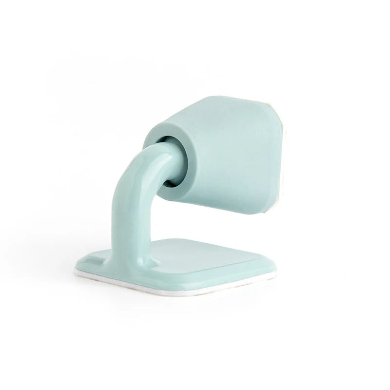 Mute Silicone Door Stopper Self Adhesive Door Stops Door Wall Buffer Protector Safety Tool Bumper Door Pads Door Rear Retainer
