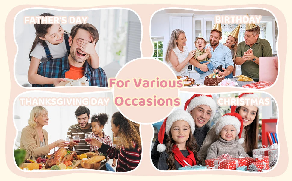 Wooden Family Puzzle Personalized Puzzles 2-5Names Birthday Anniversary Wedding Gifts for Women Men Customized Home Decor