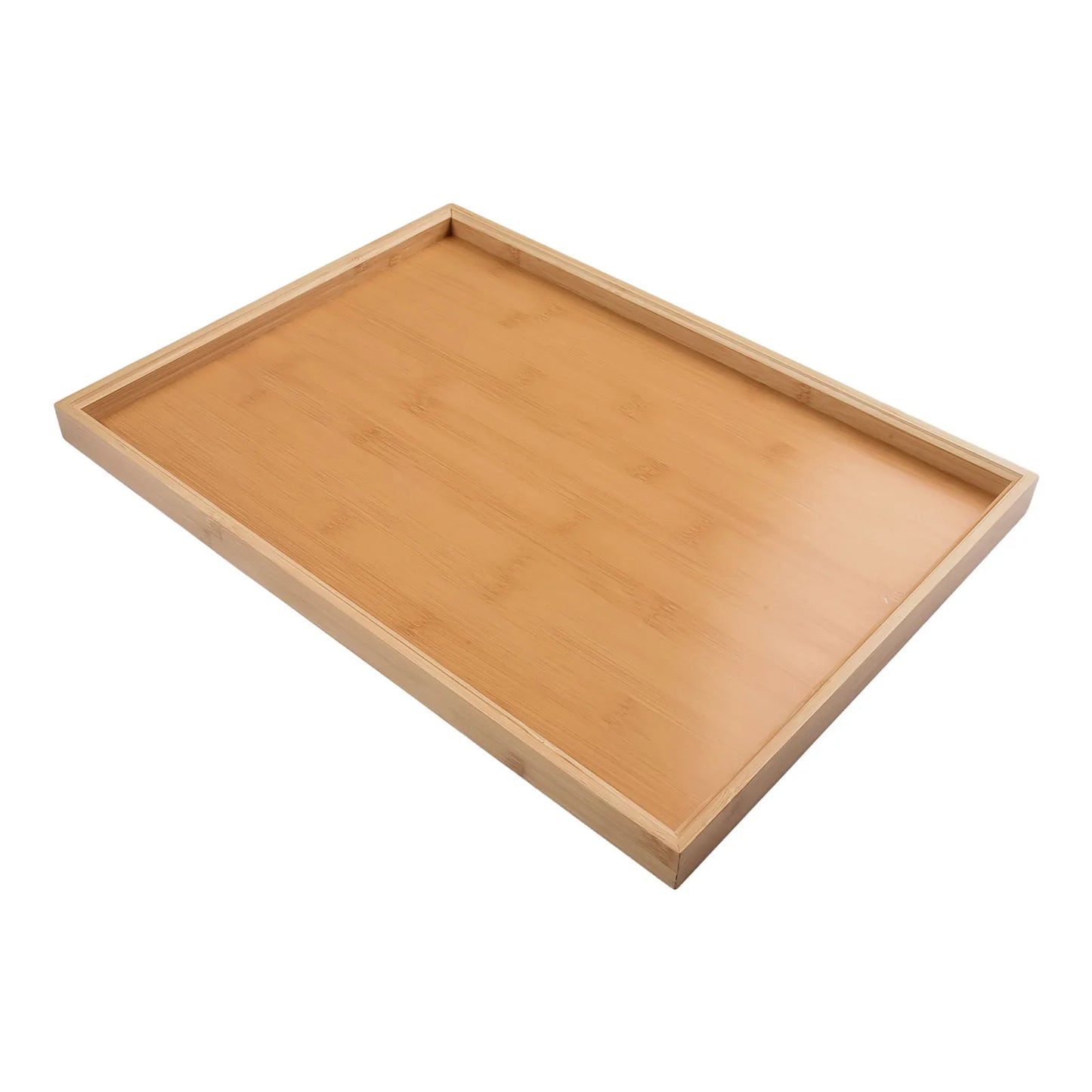 Bamboos Wood Rectangular Tea Tray Solid Wooden  Tray Tea Cups Trays Stand Tray For Kitchen Party Tea Bar Storage Tray Tableware
