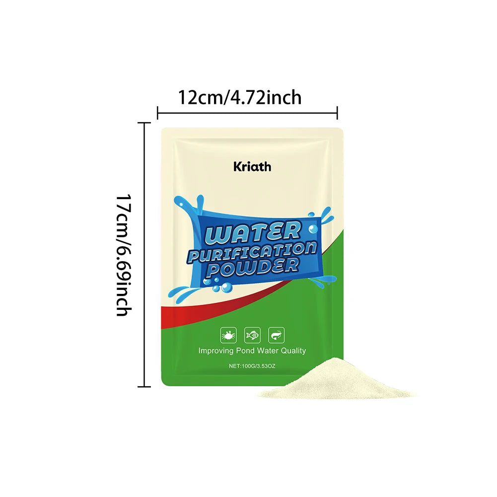 Organic-pond Maintenance Powder For Health Fish Safe For Fish, Plant Serene-Garden Pond-Oasis