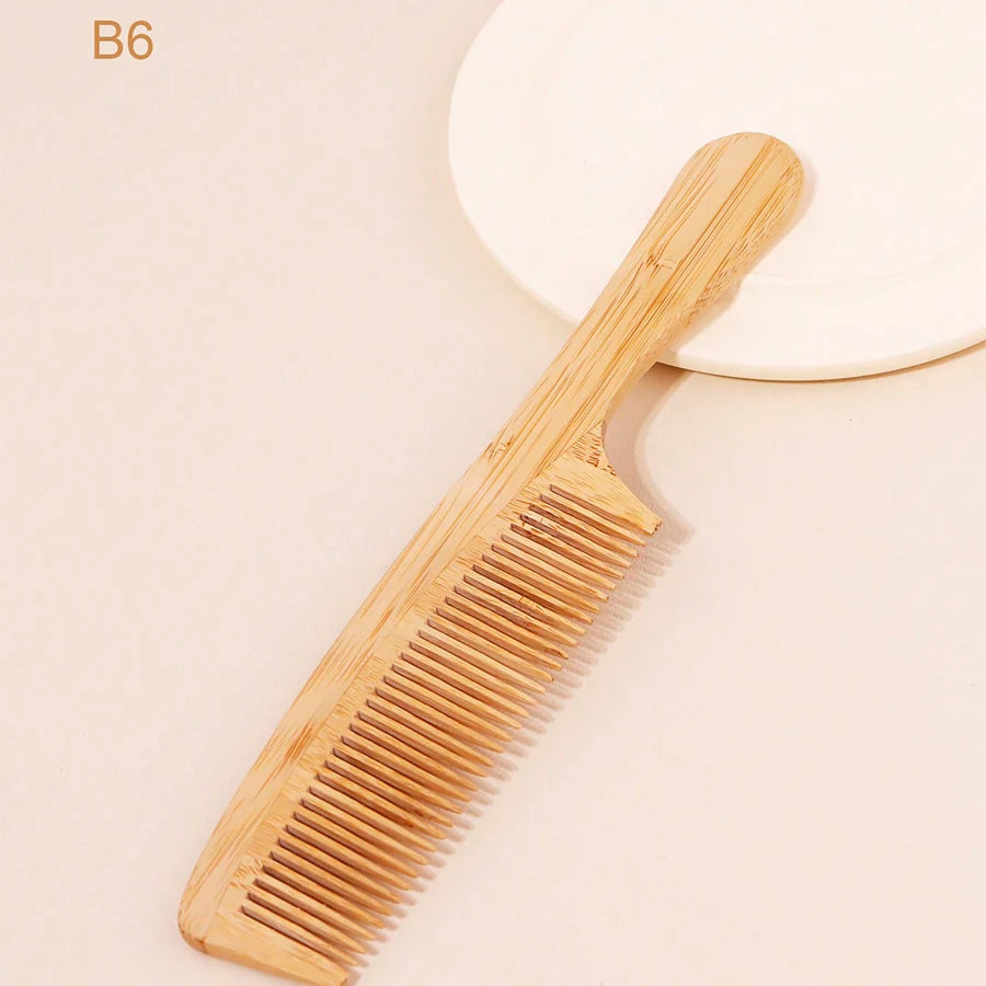 Bamboo comb, naturally anti-static