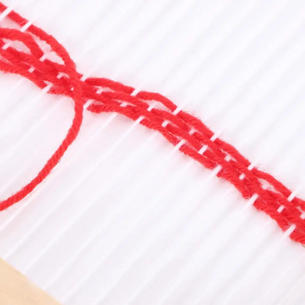 Wooden Durable For Children  Girl Craft Household DIY Knitted  Weaving Loom Knitting Machine Handcraft