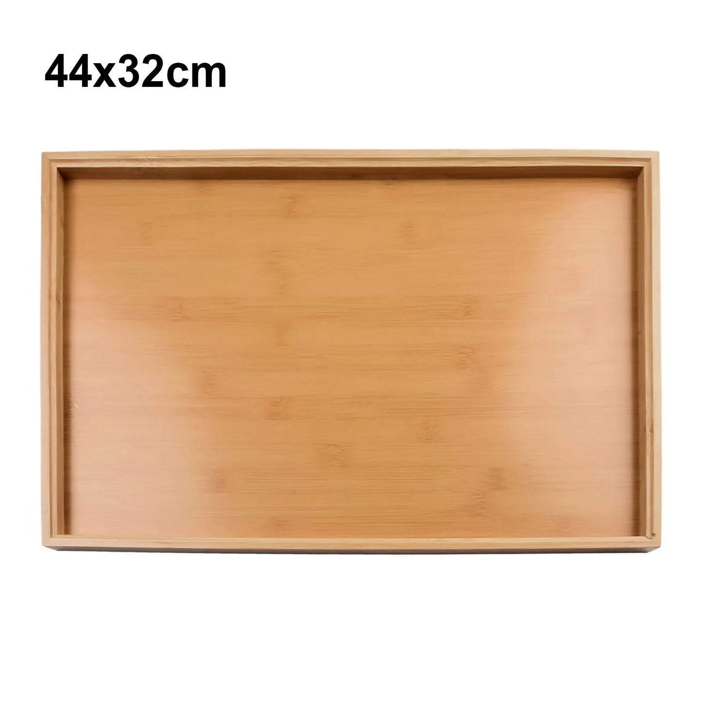 Bamboos Wood Rectangular Tea Tray Solid Wooden  Tray Tea Cups Trays Stand Tray For Kitchen Party Tea Bar Storage Tray Tableware