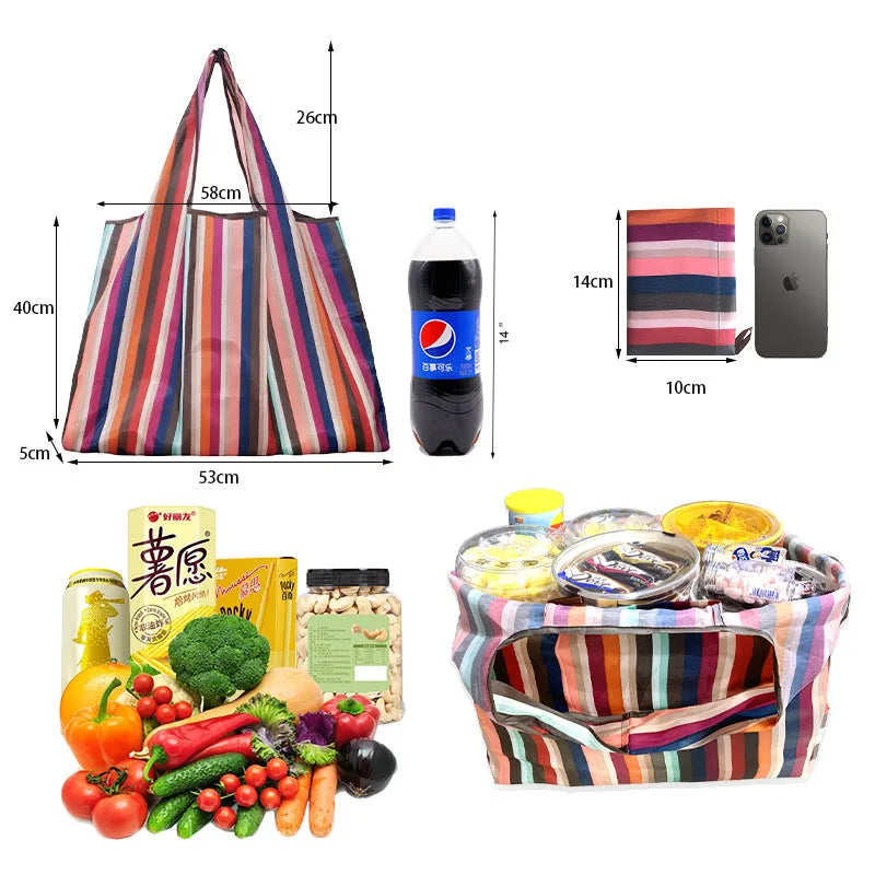 58X53X40cm foldable eco-bag Oxford cloth eco-friendly shopping bag portable bag large supermarket grocery bag case