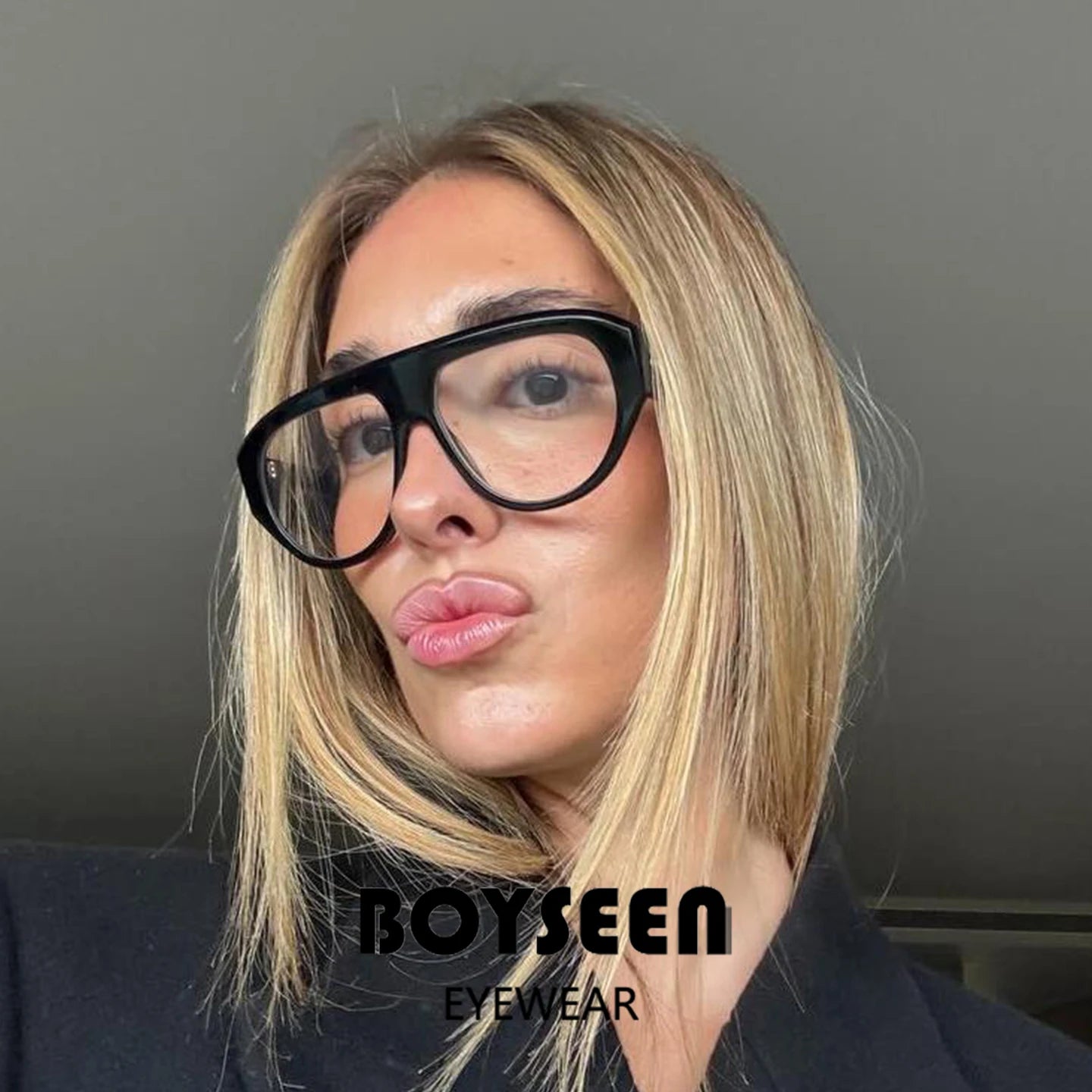 Large Frame Pilot Sunglasses Unisex Oversize Fashion Brown Sunglasses Brand Design Winter Eyewear