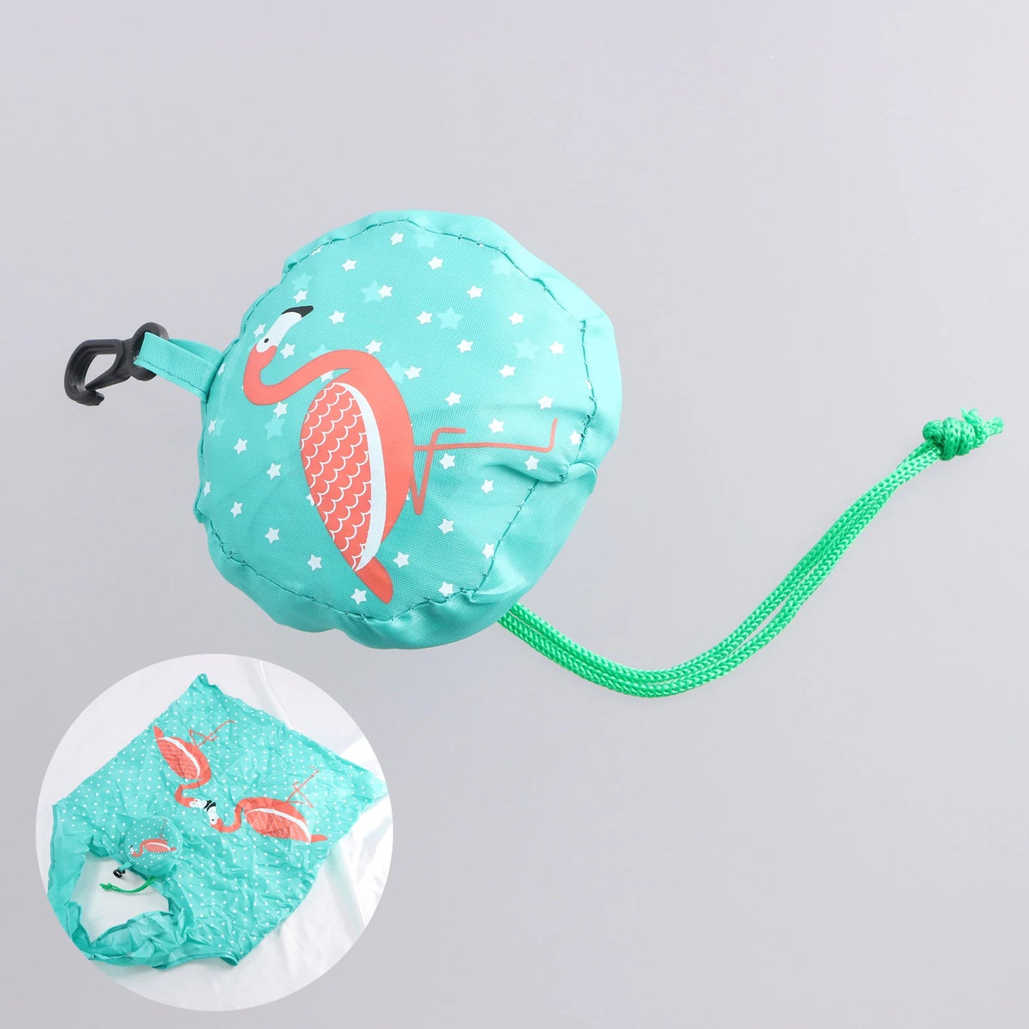 New Animals Cute Dog Useful Nylon Foldable Folding Eco Reusable Shopping Bags Cartoon Eco Tote Bag Portable Travel Shoulder Bag