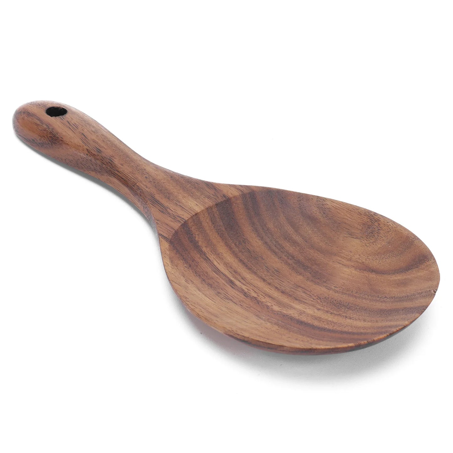 Wood Rice Spoon Rice Paddle Scoop Wooden Kitchen Spoon Ladle Tablespoon Big Serving Spoon Wooden Kitchen Utensils Tableware