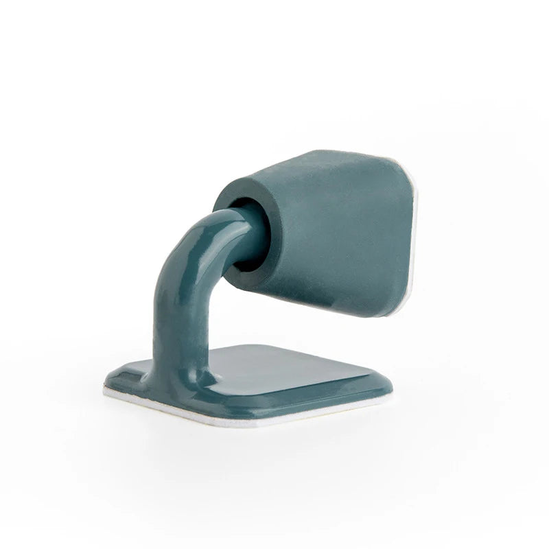 Mute Silicone Door Stopper Self Adhesive Door Stops Door Wall Buffer Protector Safety Tool Bumper Door Pads Door Rear Retainer