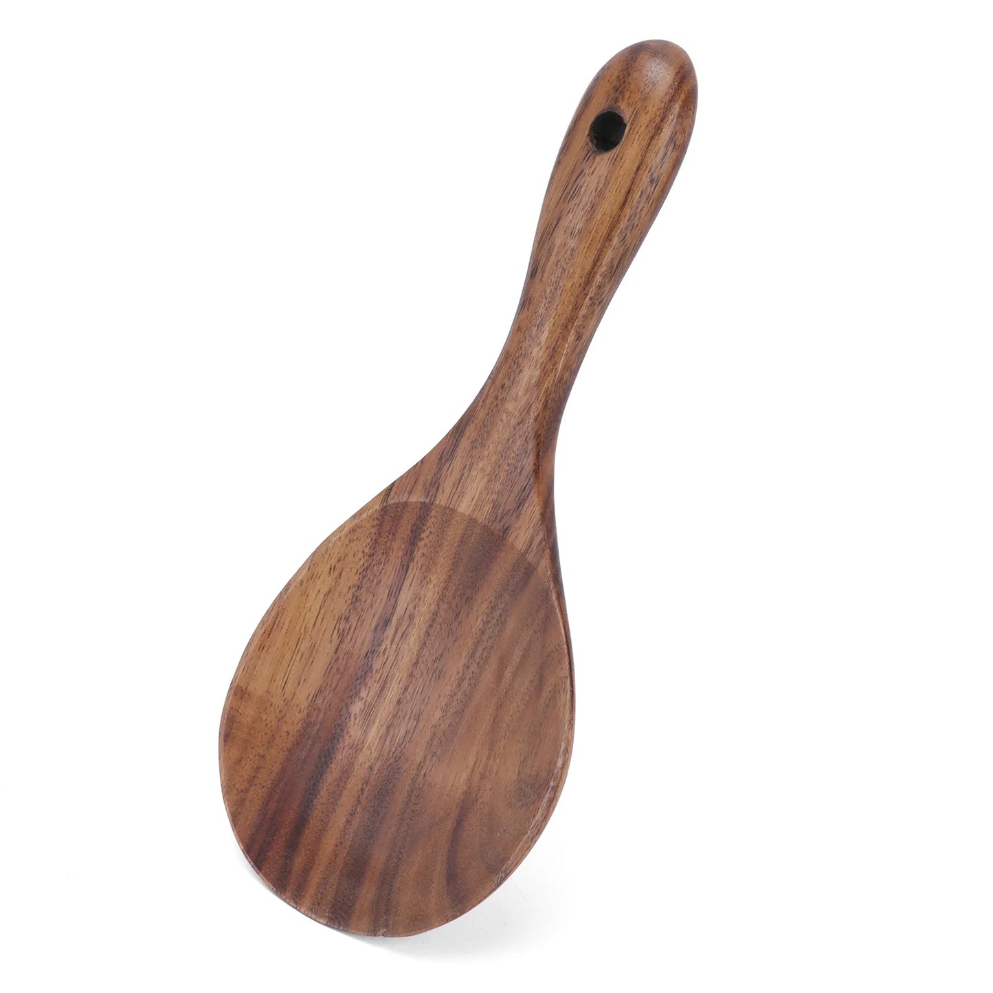 Wood Rice Spoon Rice Paddle Scoop Wooden Kitchen Spoon Ladle Tablespoon Big Serving Spoon Wooden Kitchen Utensils Tableware