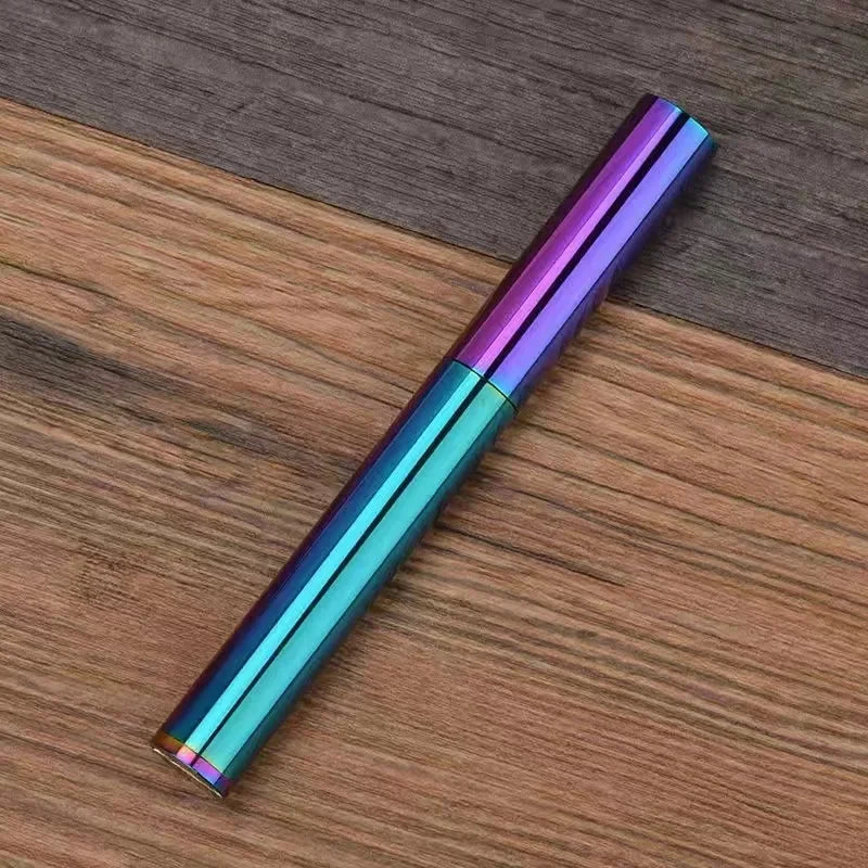 Creative Unusual Copper Kerosenei Lighter Nunchaku Retro Grinding Wheel Lighter Foldable Portable Men's Exquisite Gift