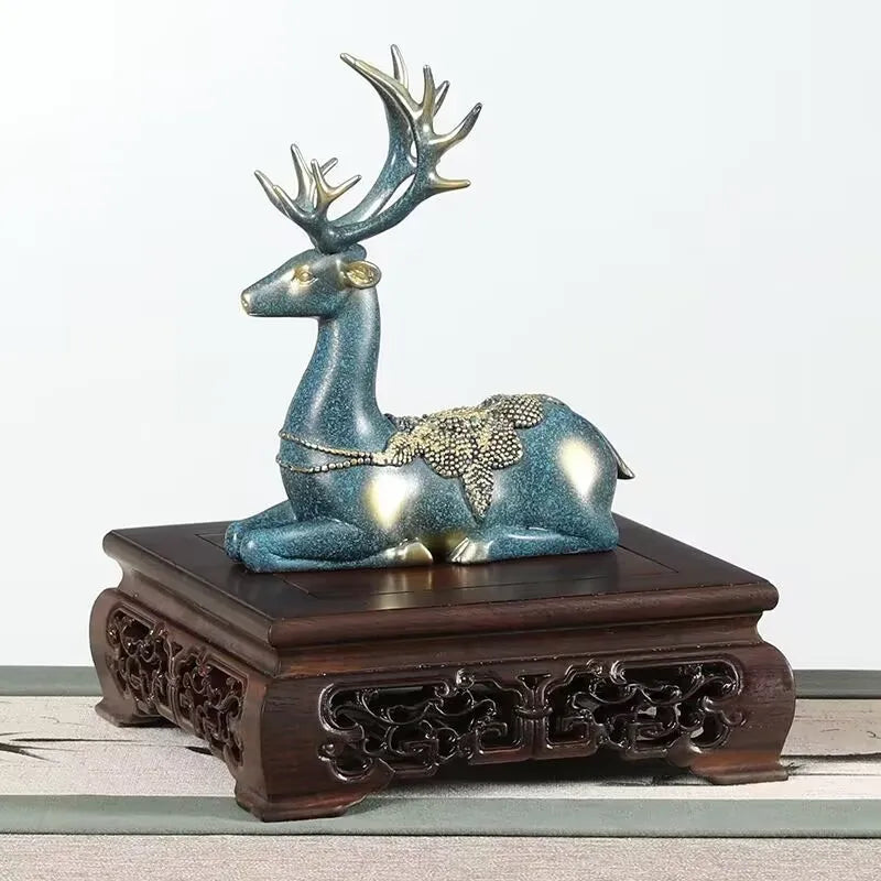 Top Wooden Pedestal Display Stand Coffee Tea Sets Miniature Base for Figurines Vases Flower Pots Incense Burner Home Decor